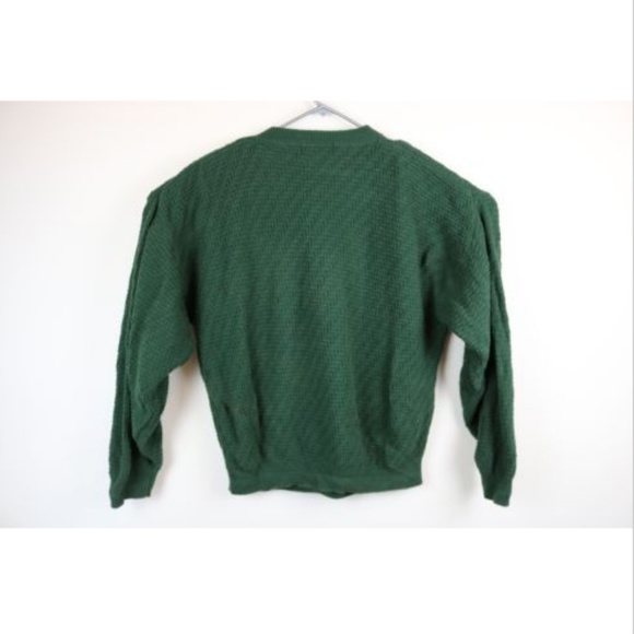 Bill Blass Menswear Chunky Cable Knit Sweater - Picture 5 of 6